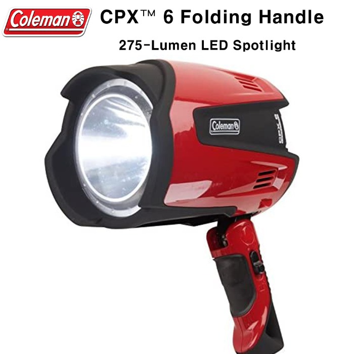 콜맨 CPX 6 접이식핸들 275루멘 LED 스포트라이트