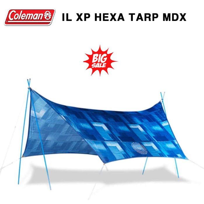 콜맨 IL XP 헥사타프 MDX 캠핑 등산 낚시 인디고 라벨