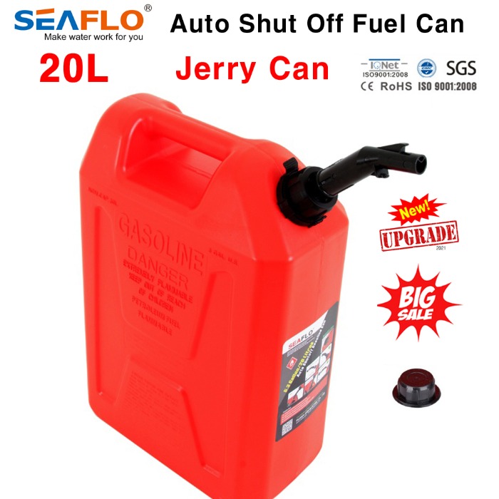 SEAFLO 제리캔 20L 연료통 기름통 석유통 캠핑 낚시